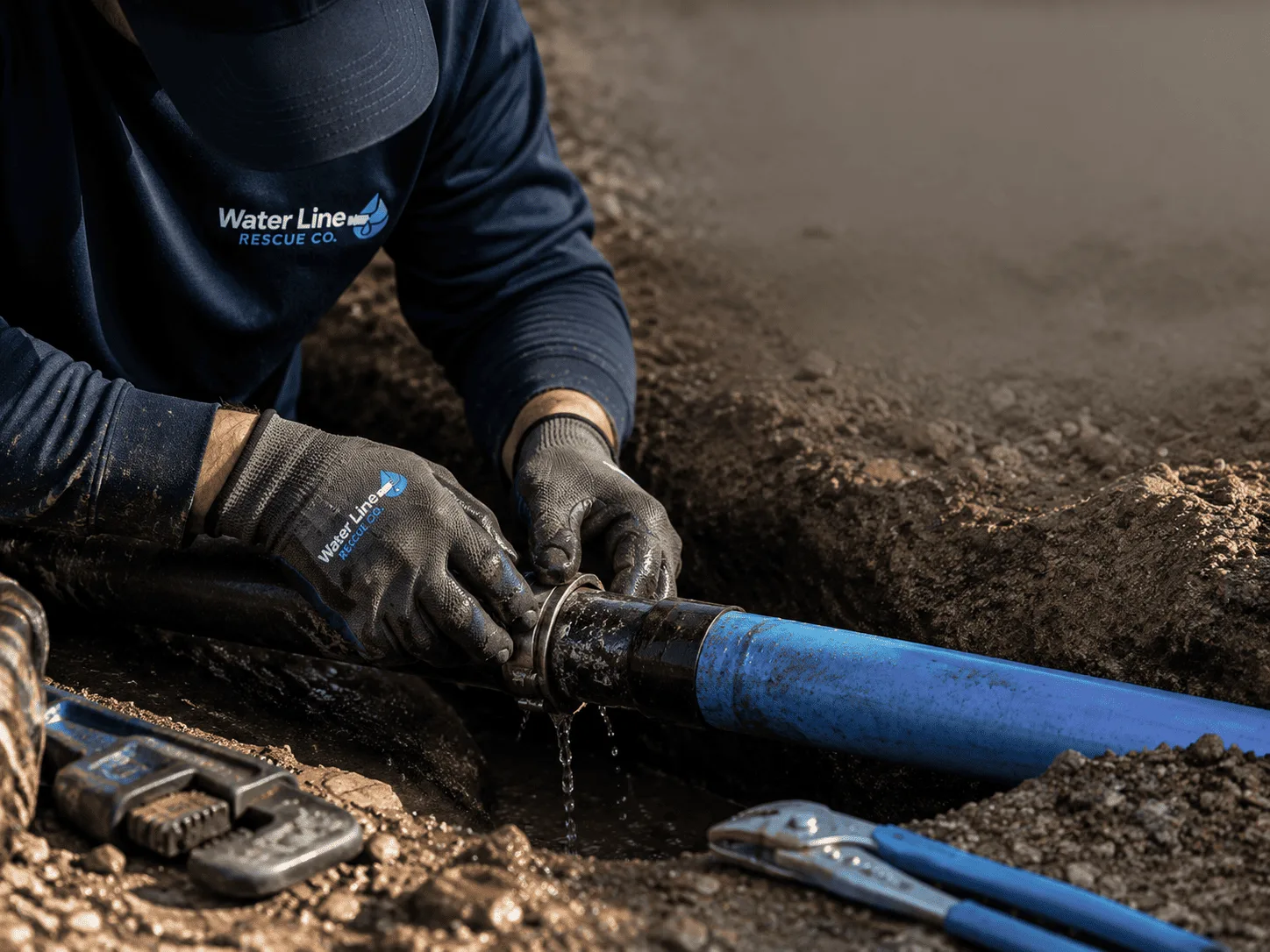 Why choose Water Line Repair in De Land, IL